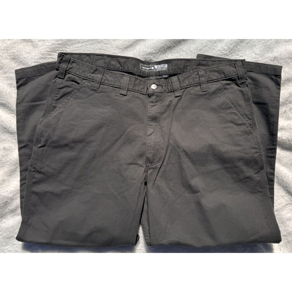 Carhartt Men's Relaxed Fit Rugged Fit Canvas Work Pants 44x30**READ Description
